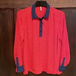 Free people horse blouse